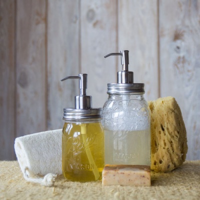 Mason Jar Soap Dispenser Adaptor